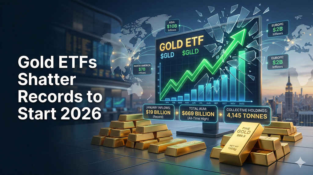ETF gold purchase shatter records in 2026
