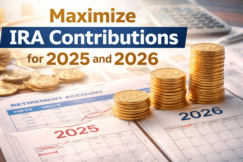 maximize your gold IRA contributions for 2025 and 2026