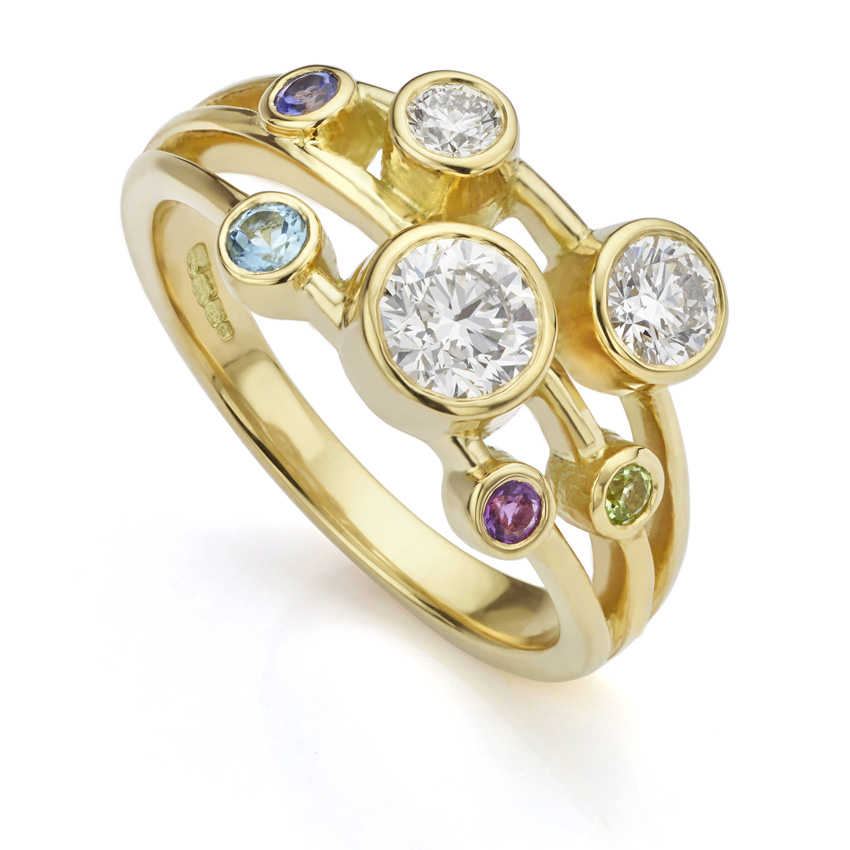 Bespoke birthstone design